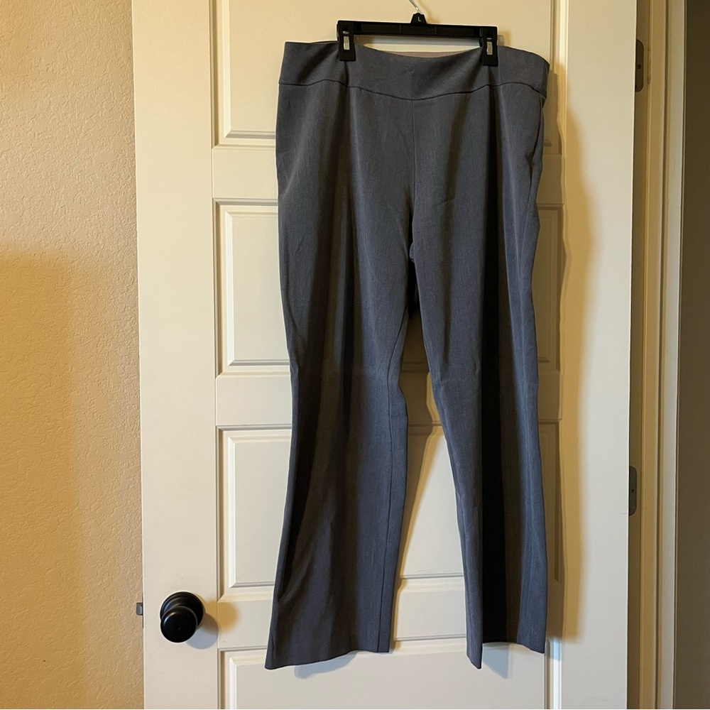 Investments petite Gray Dress Pants, no pockets
